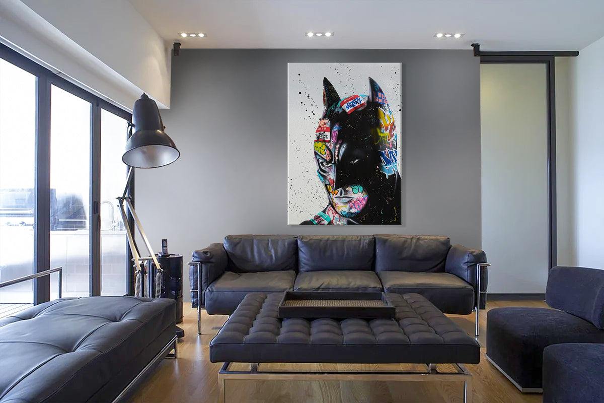 BatStreet -  Quadro Canvas Contemporaneo su telaio in legno (Copia) - PlastiWood (23992002)