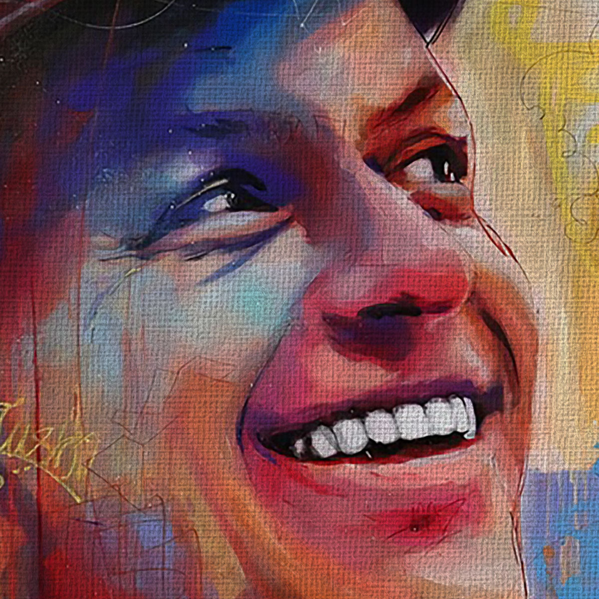 Frank -  Quadro Canvas Contemporaneo su telaio in legno (Copia) - PlastiWood (23992037)