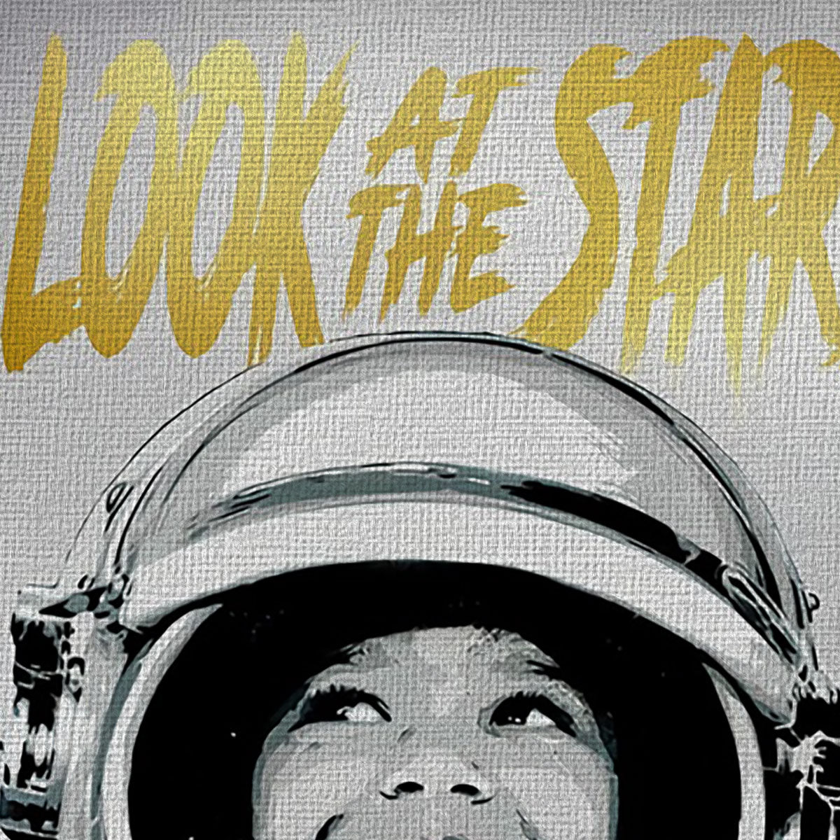 Look At The Stars -  Quadro Canvas Contemporaneo su telaio in legno - PlastiWood (23992052)