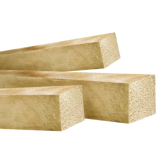 TRAVETTI In Legno Levigato 4x4x100 cm  - KIT da 10 pezzi - PlastiWood