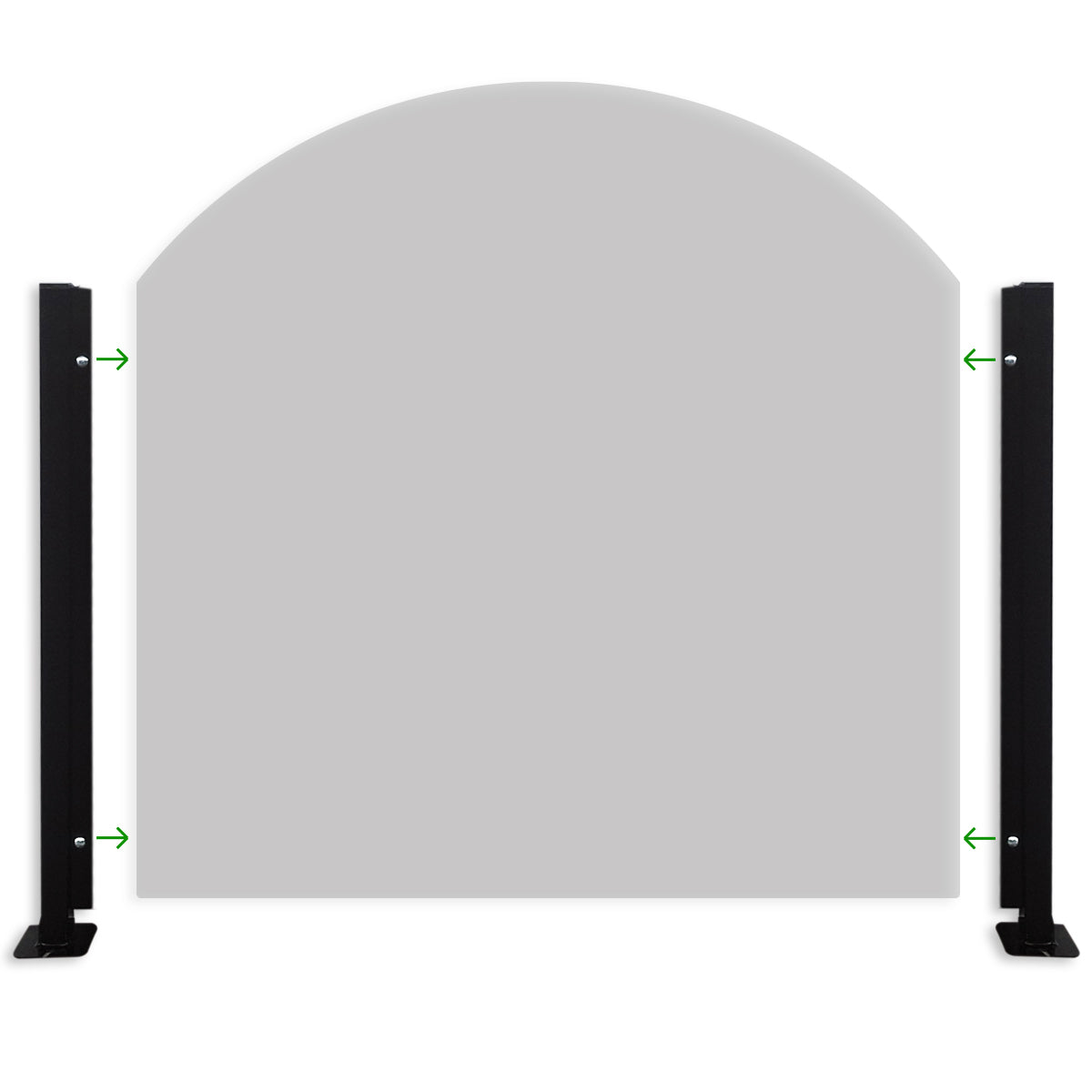 Ringhiera DEKOPLAST Curva mod. YO - PlastiWood (17779579)