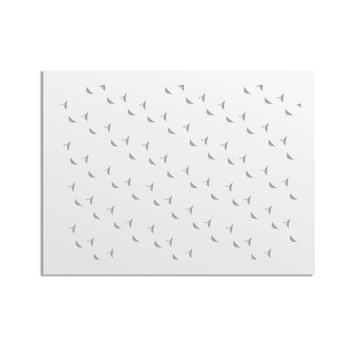 DEKOPLAST garde-corps rectangulaire mod. POUSSIÈRE D'ÉTOILES