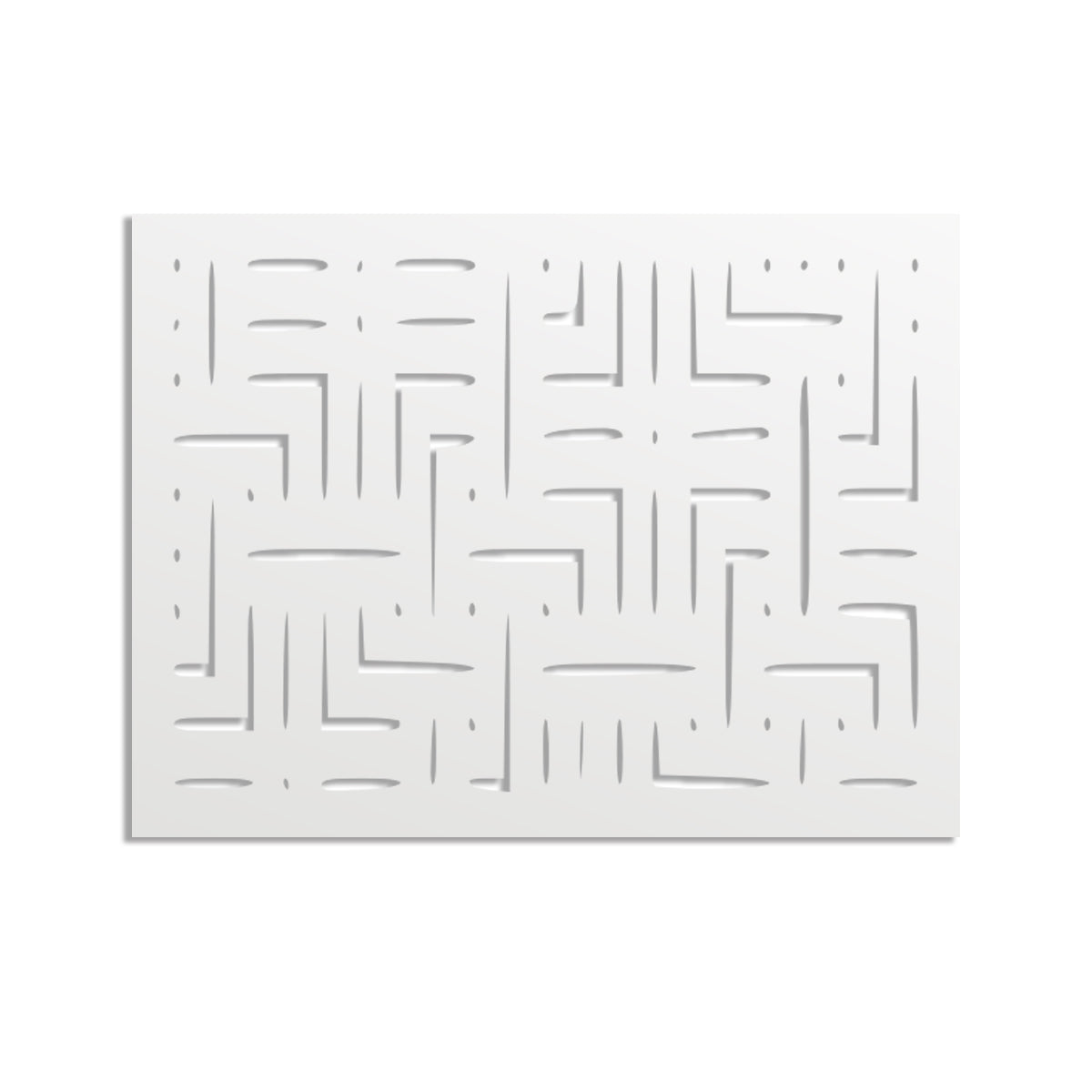 DEKOPLAST garde-corps rectangulaire mod. INSIDEOUT-H