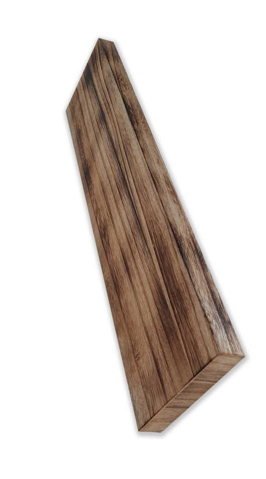 Tavola In LEGNO CountryWood – trattato con metodo Yakisugi CALICO Light Burn - misura 15x2x203 cm KIT da 10 pezzi - PlastiWood