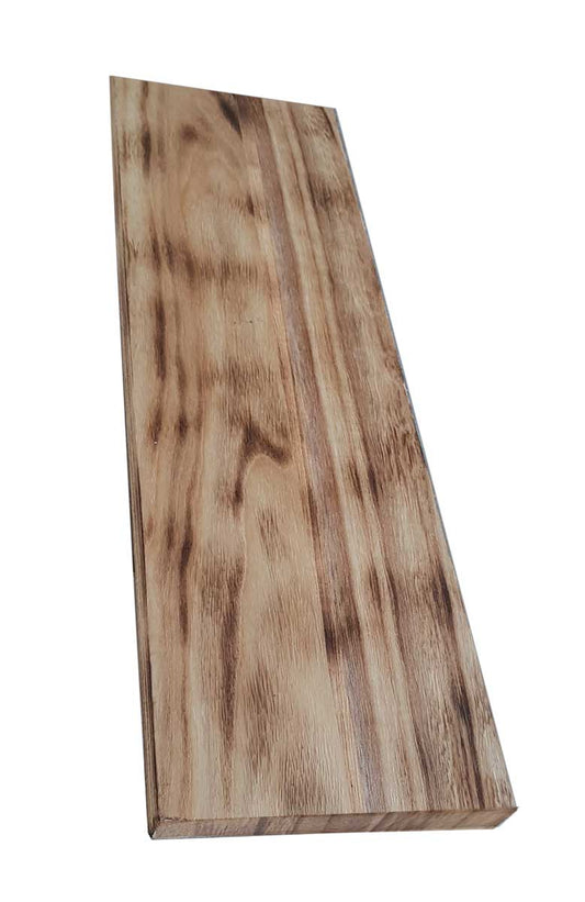 Tavola In LEGNO CountryWood – trattato con metodo Yakisugi CALICO Light Burn - misura 15x2x203 cm KIT da 10 pezzi - PlastiWood