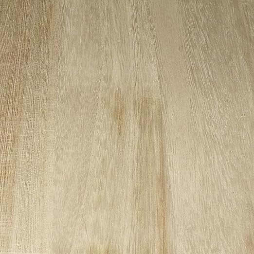 TAVOLA In LEGNO LAMELLARE MONO-STRATO - Levigato - Light Wood - Alluminio Vegetale - misura 10x2x100 cm - KIT da 10 pezzi - PlastiWood