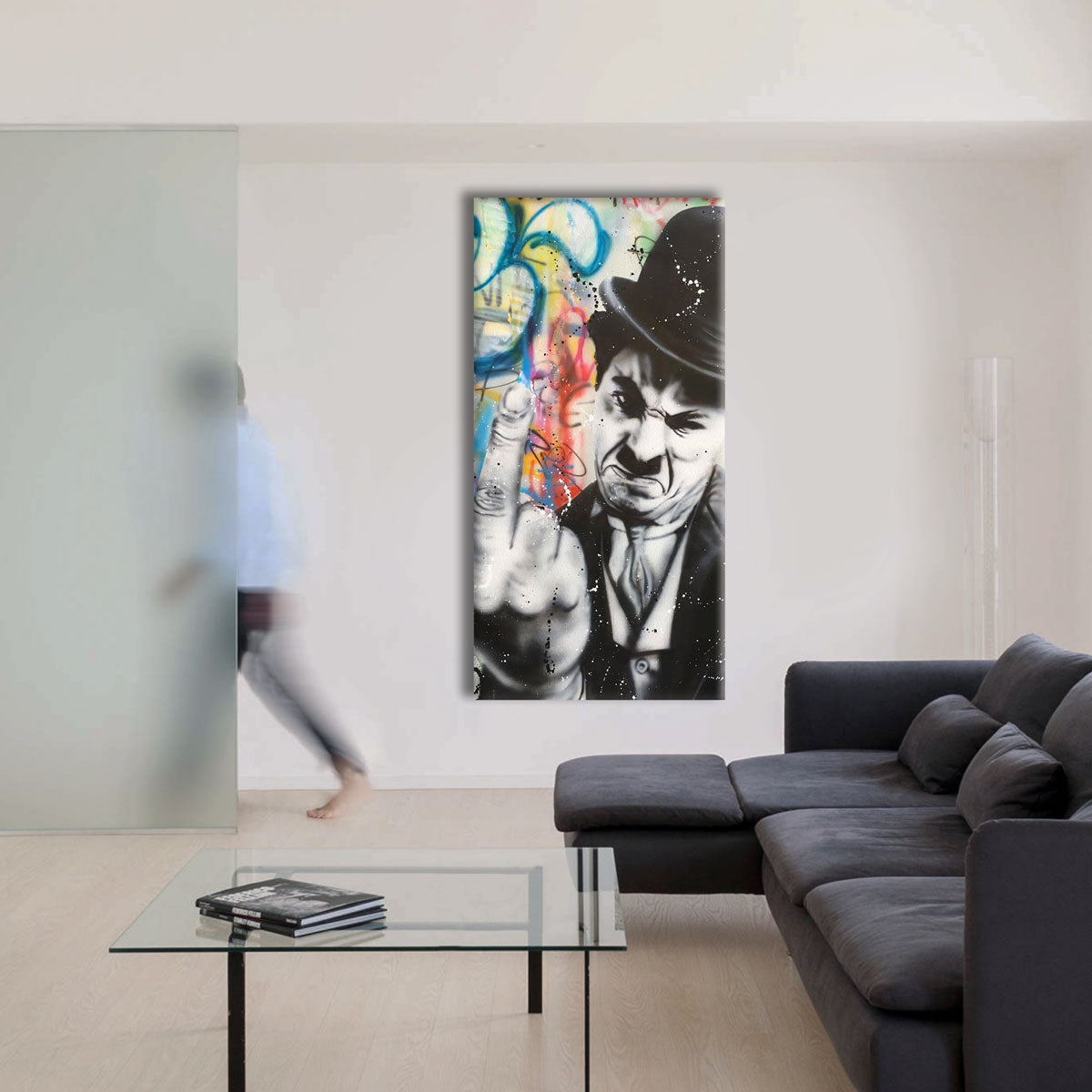 F.U. - Quadro Canvas Contemporaneo su telaio in legno (Copia) - PlastiWood (23992029)