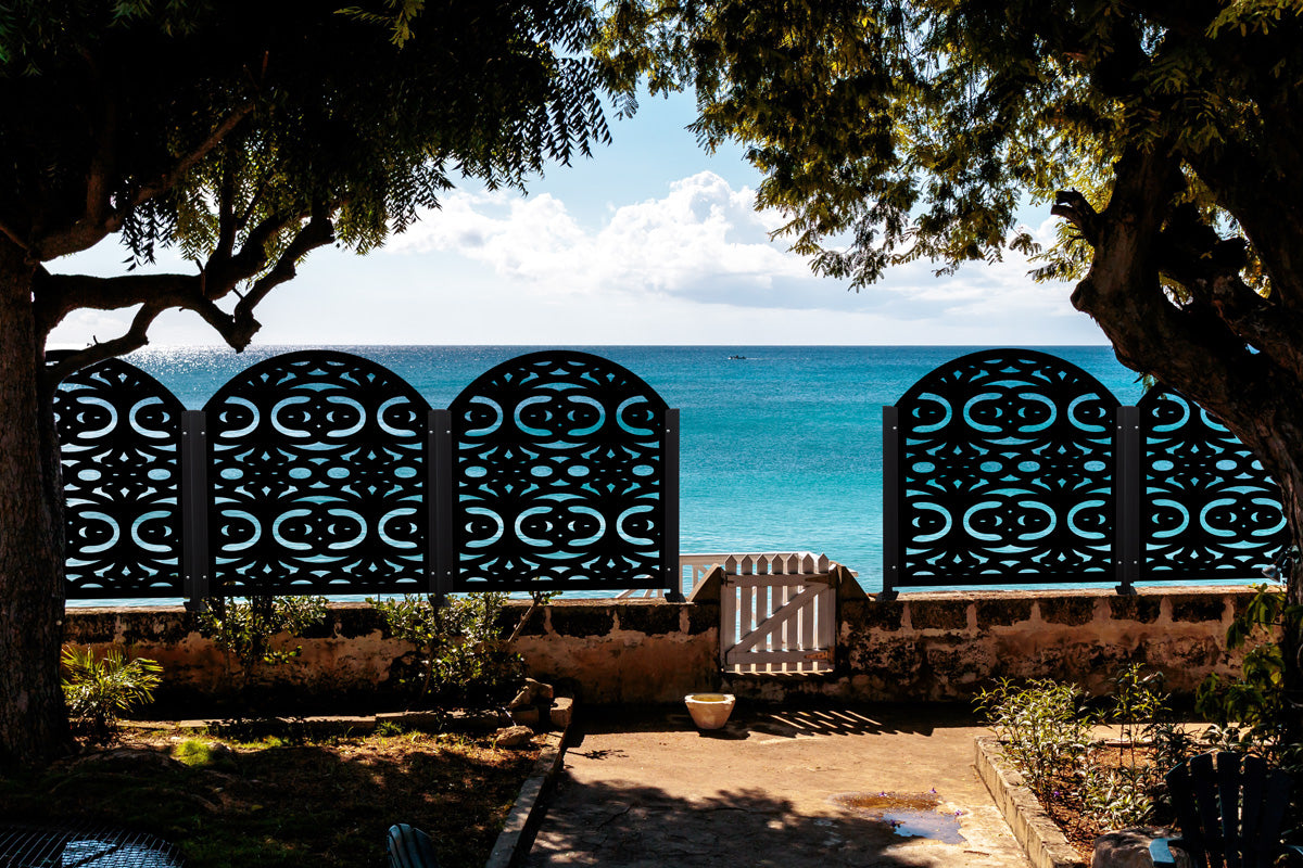 Ringhiera DEKOPLAST Curva mod. ANDORIA - PlastiWood (17779566)