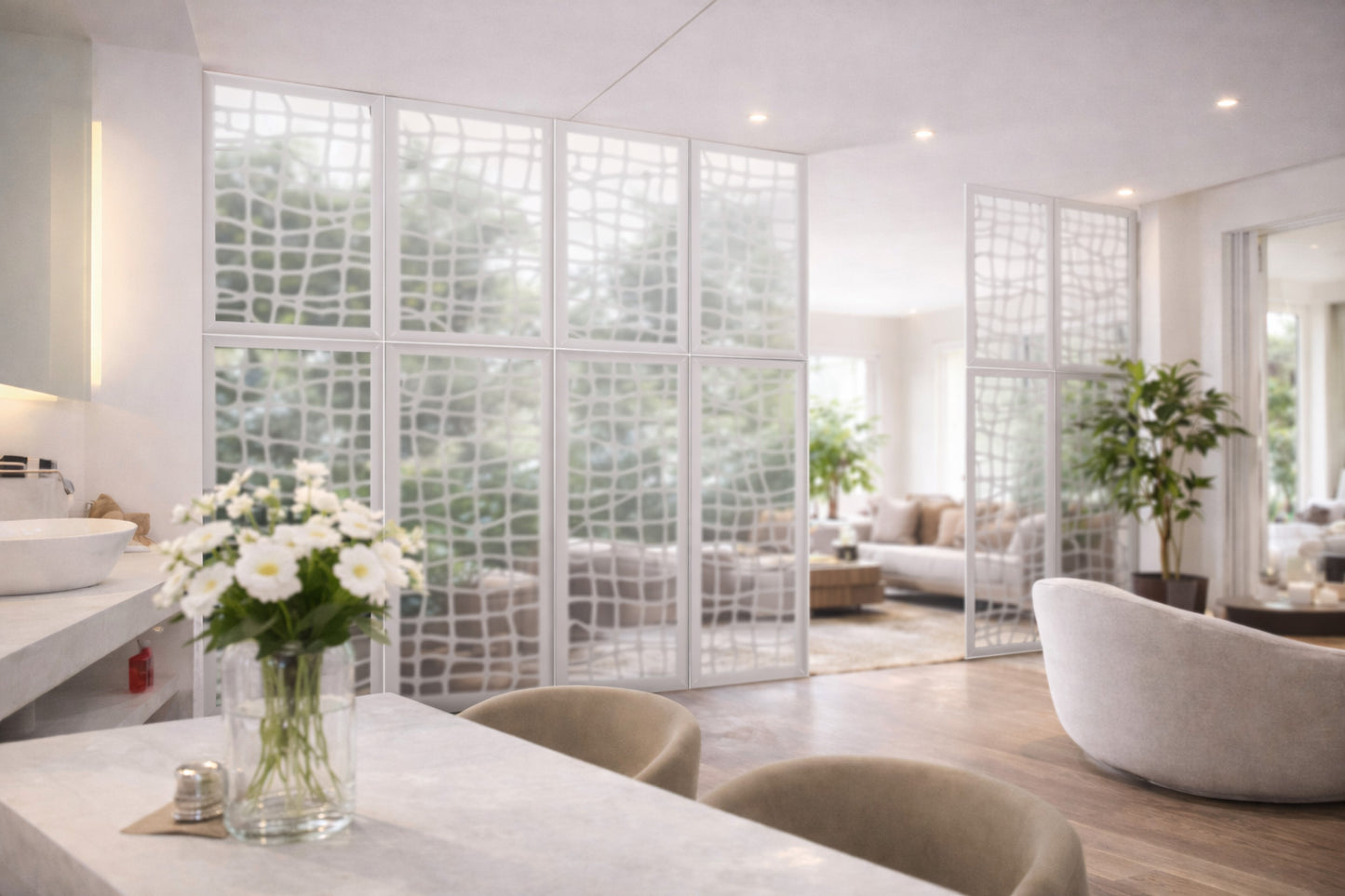 ABSTRACT - Pannello in PVC traforato - Parasole