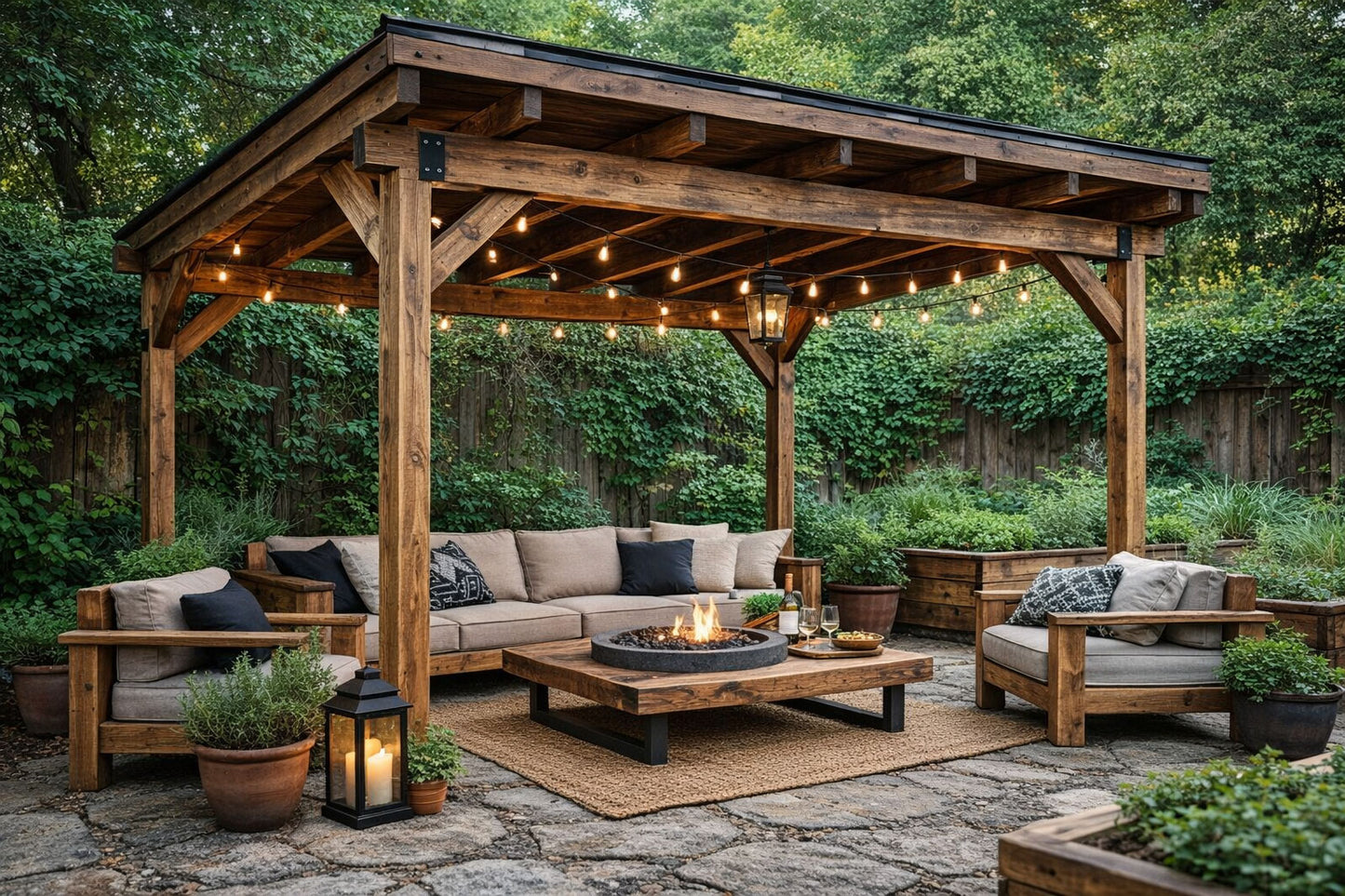 Tavola In LEGNO CountryWood – trattato con metodo Yakisugi