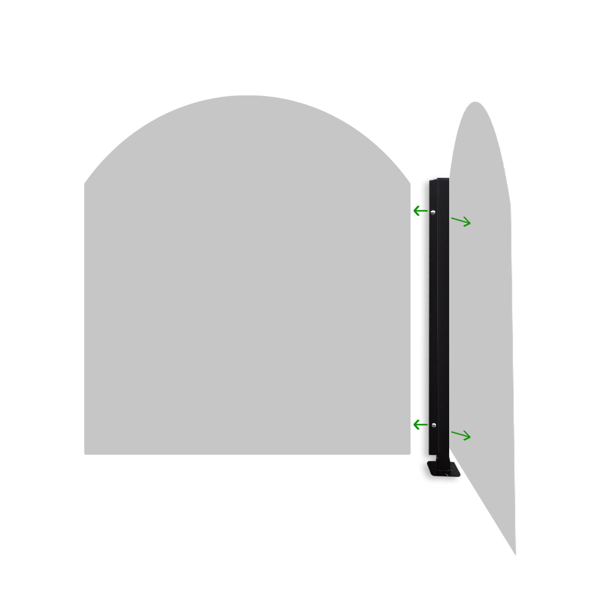 Supporto Ringhiera Dekoplast a L 90° - PlastiWood