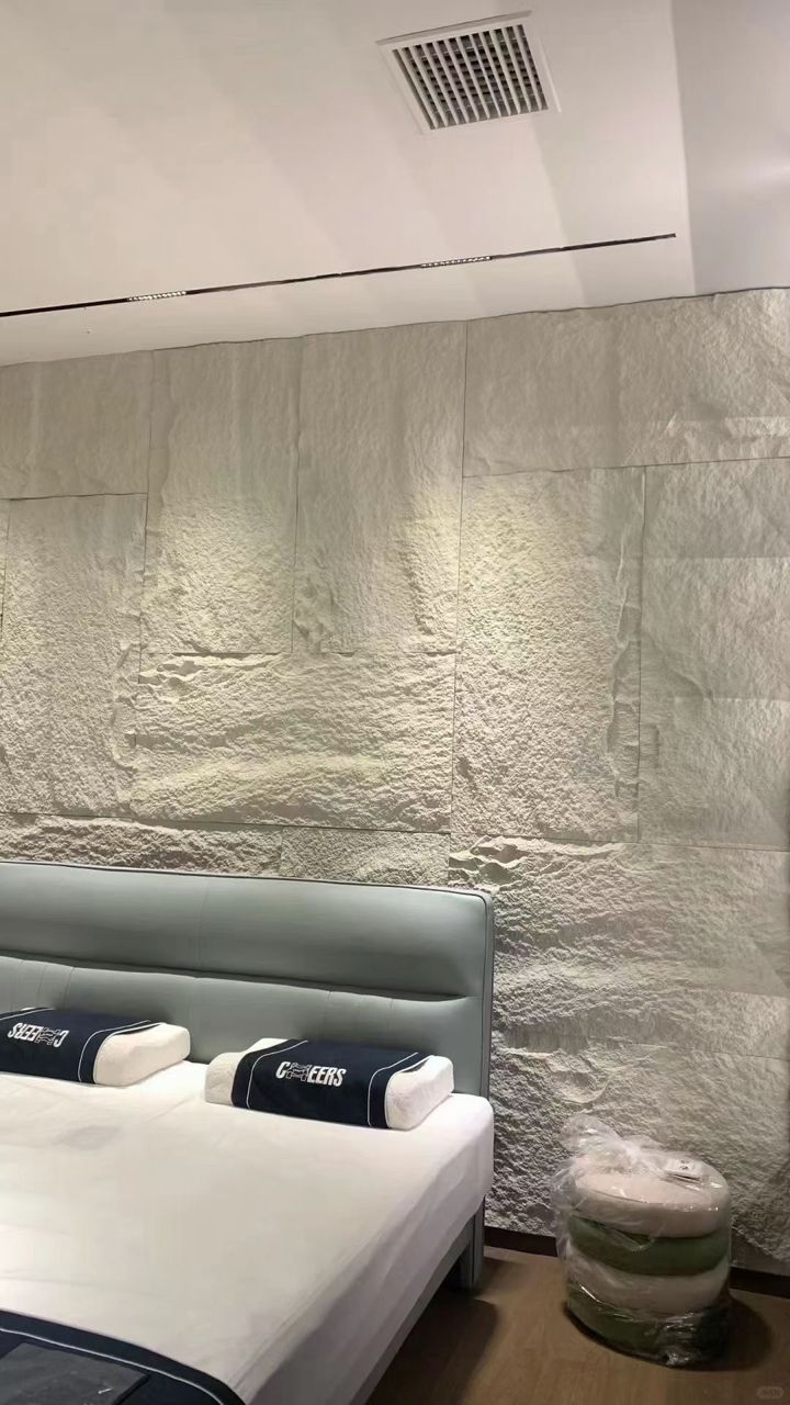 Pannello Decorativo Snow Rockstone in Poliuretano - Effetto Roccia 3D - 120x60x3 cm - PlastiWood