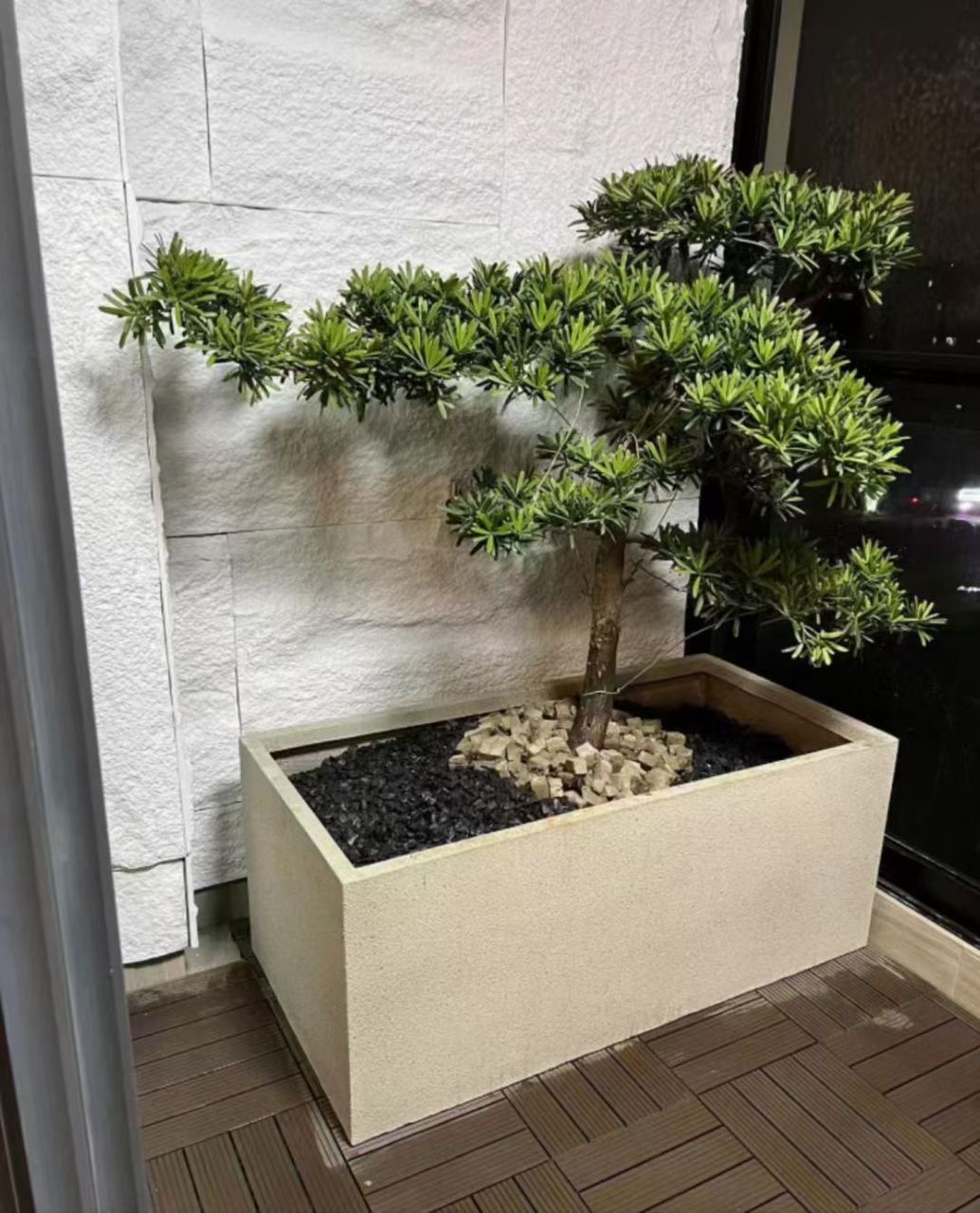 Pannello Decorativo Snow Rockstone in Poliuretano - Effetto Roccia 3D - 120x60x3 cm - PlastiWood