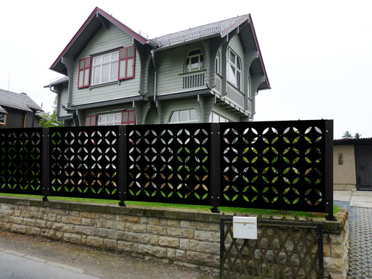 Ringhiera DEKOPLAST rettangolare mod. YO-H - PlastiWood (17779785)