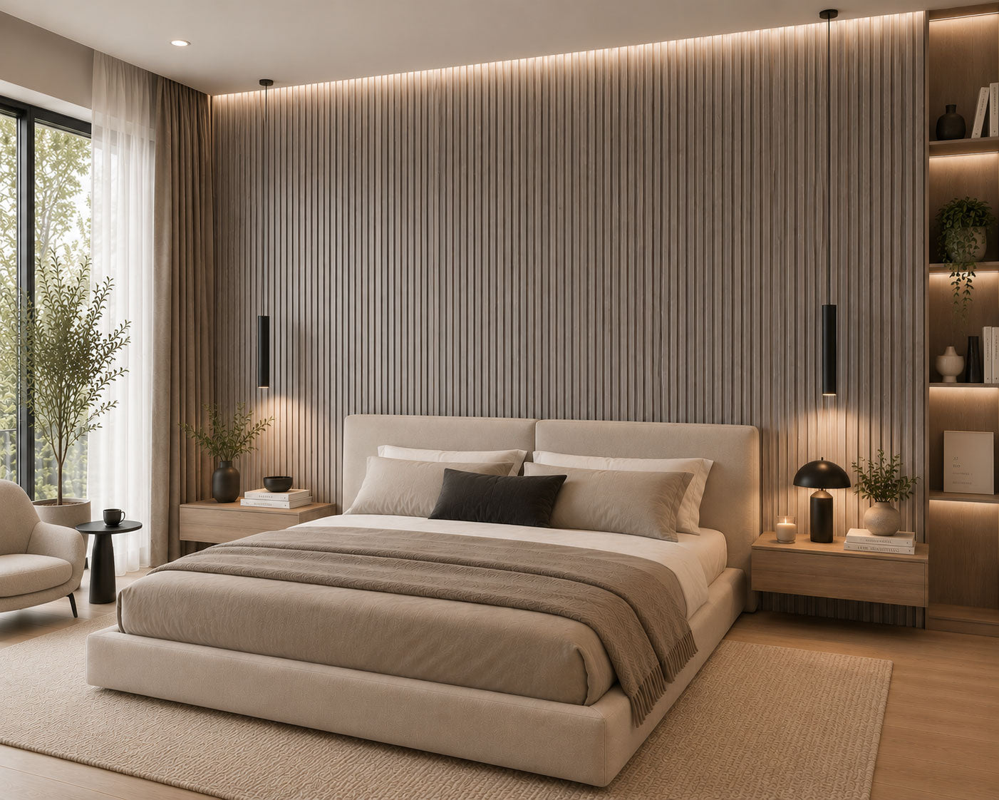 Campione 40x16 cm Pannello Oslo - effetto legno doghettato in WPC alta densità (Copia) - PlastiWood