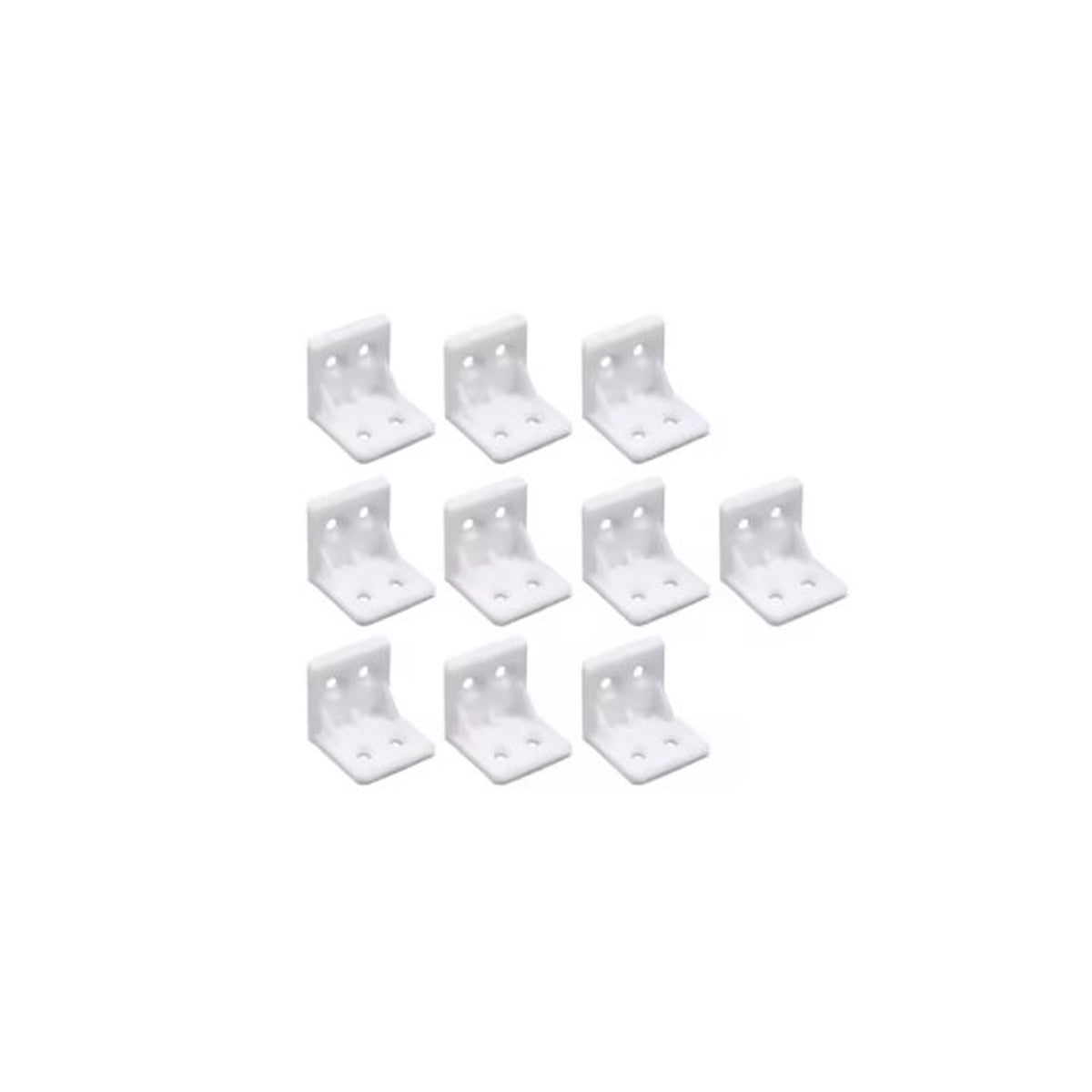 Staffa Angolare in Plastica – 4 Fori - PlastiWood