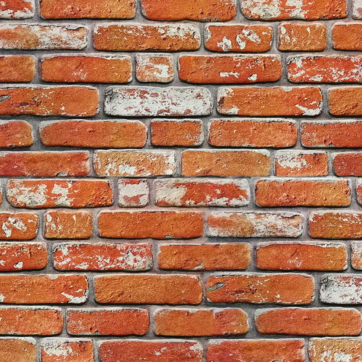 MATTONCINO CLASSIC pannello finto mattone in EPS Resinato Misura 100x50 Cm spessore 2 cm - RETAIL BOX da 10 pannelli (sviluppano 5 MQ) - PlastiWood