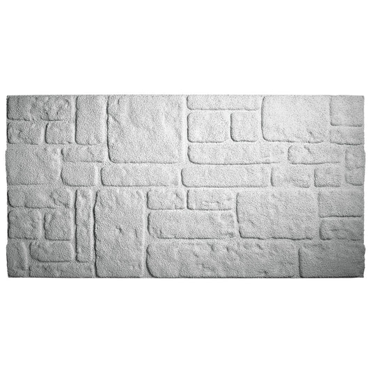 NORDICA pannello finta pietra in EPS Resinato Misura 100x50 Cm Spessore 2 cm - RETAIL BOX da 10 pannelli (sviluppano 5 MQ) - PlastiWood