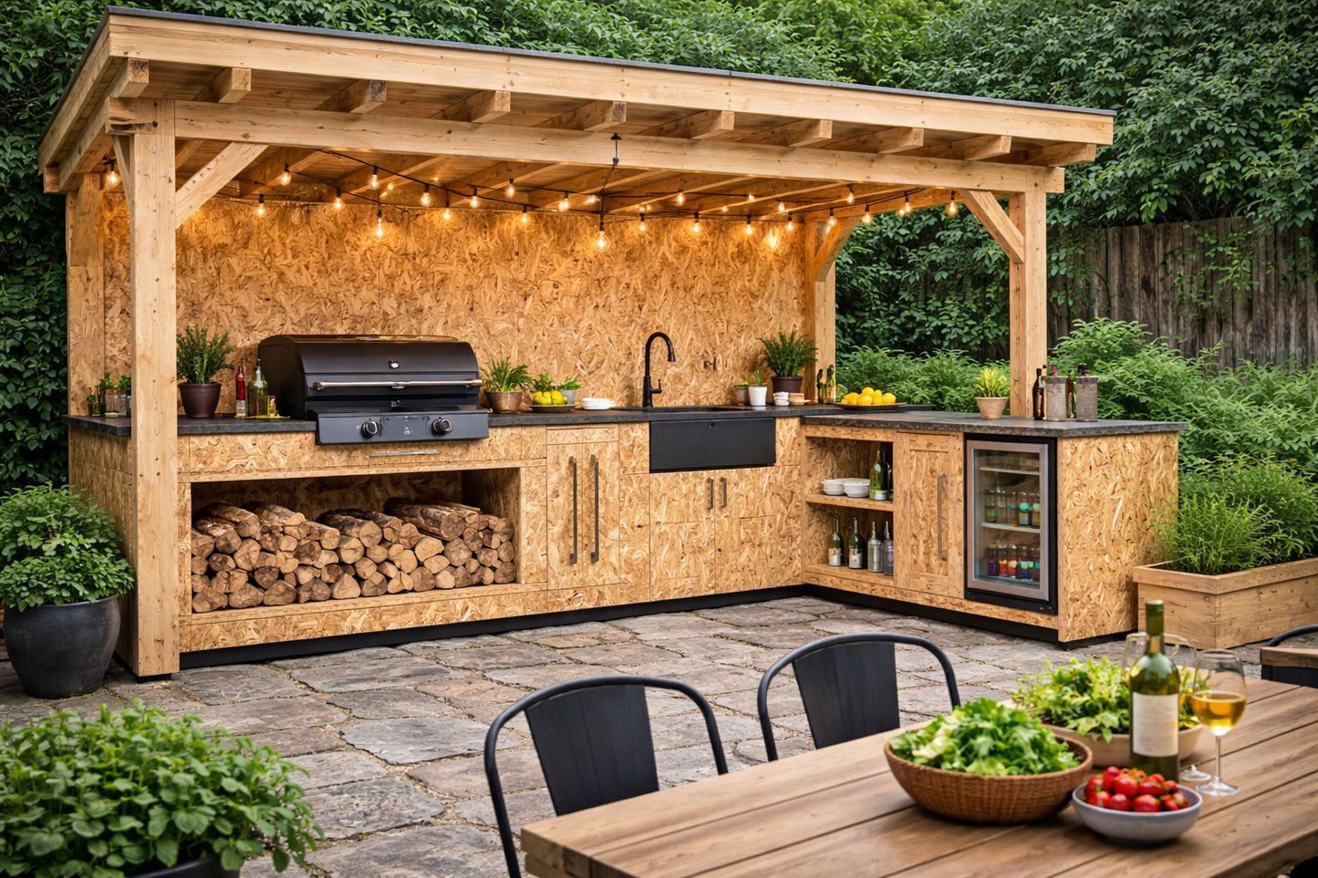 OSB 3 - Spessore 12 -15 - 18 mm - Pannello a Scaglie Orientate ad Alta Resistenza