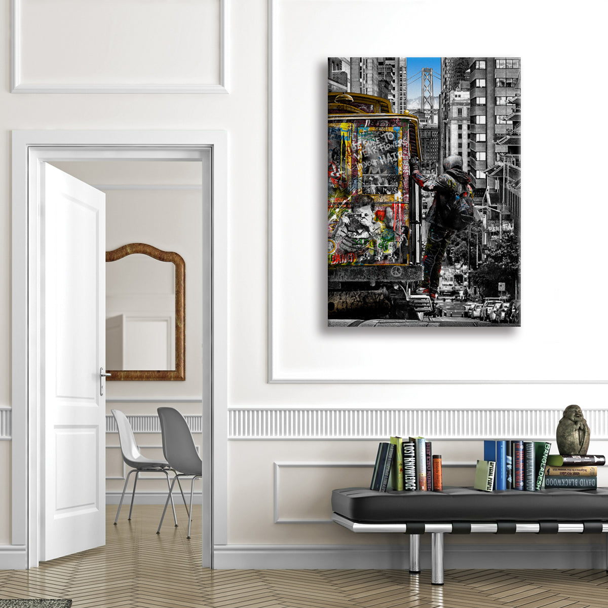 49ers -  Quadro Canvas Contemporaneo su telaio in legno - PlastiWood (14551954)