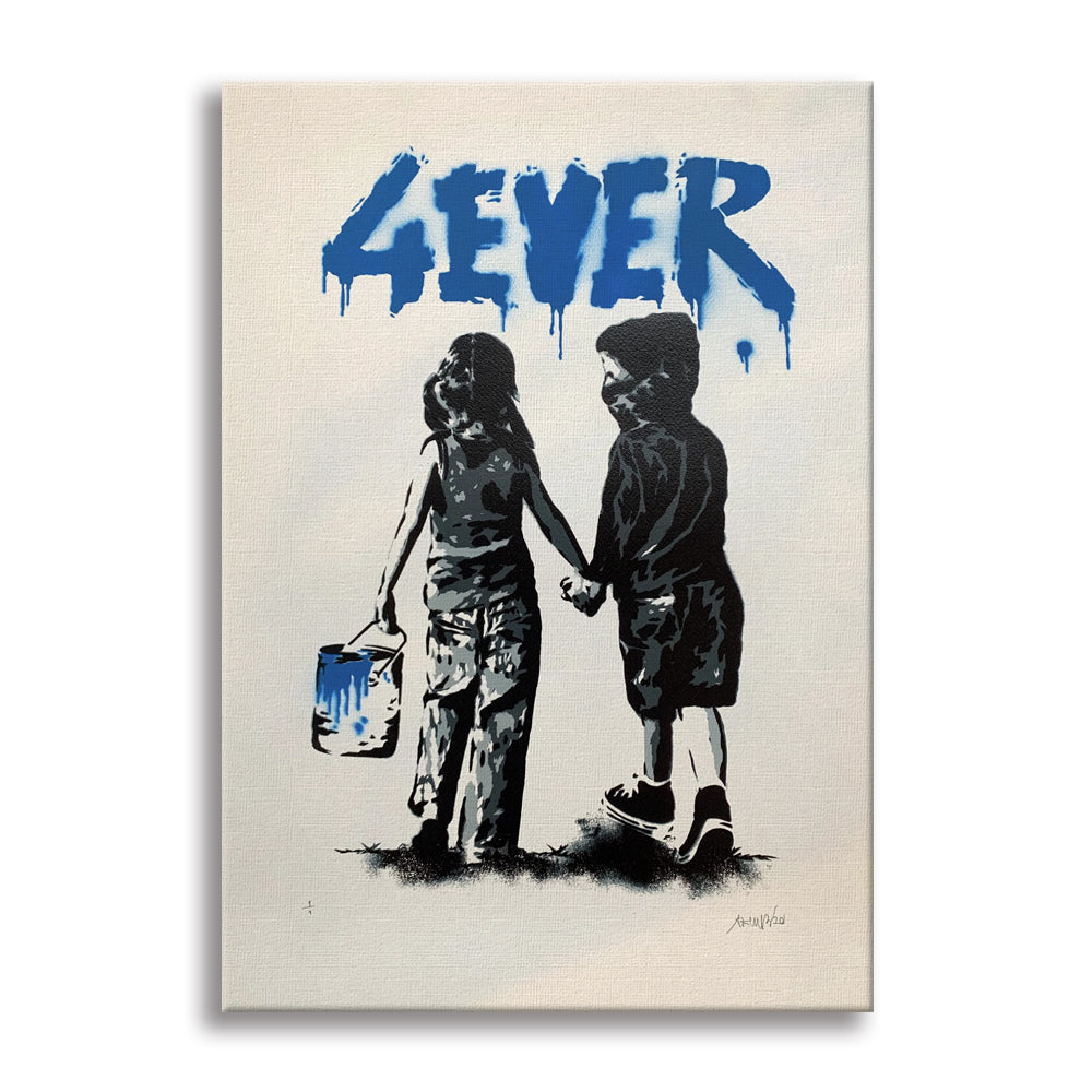 4Ever -  Quadro Canvas Contemporaneo su telaio in legno - PlastiWood (14551957)