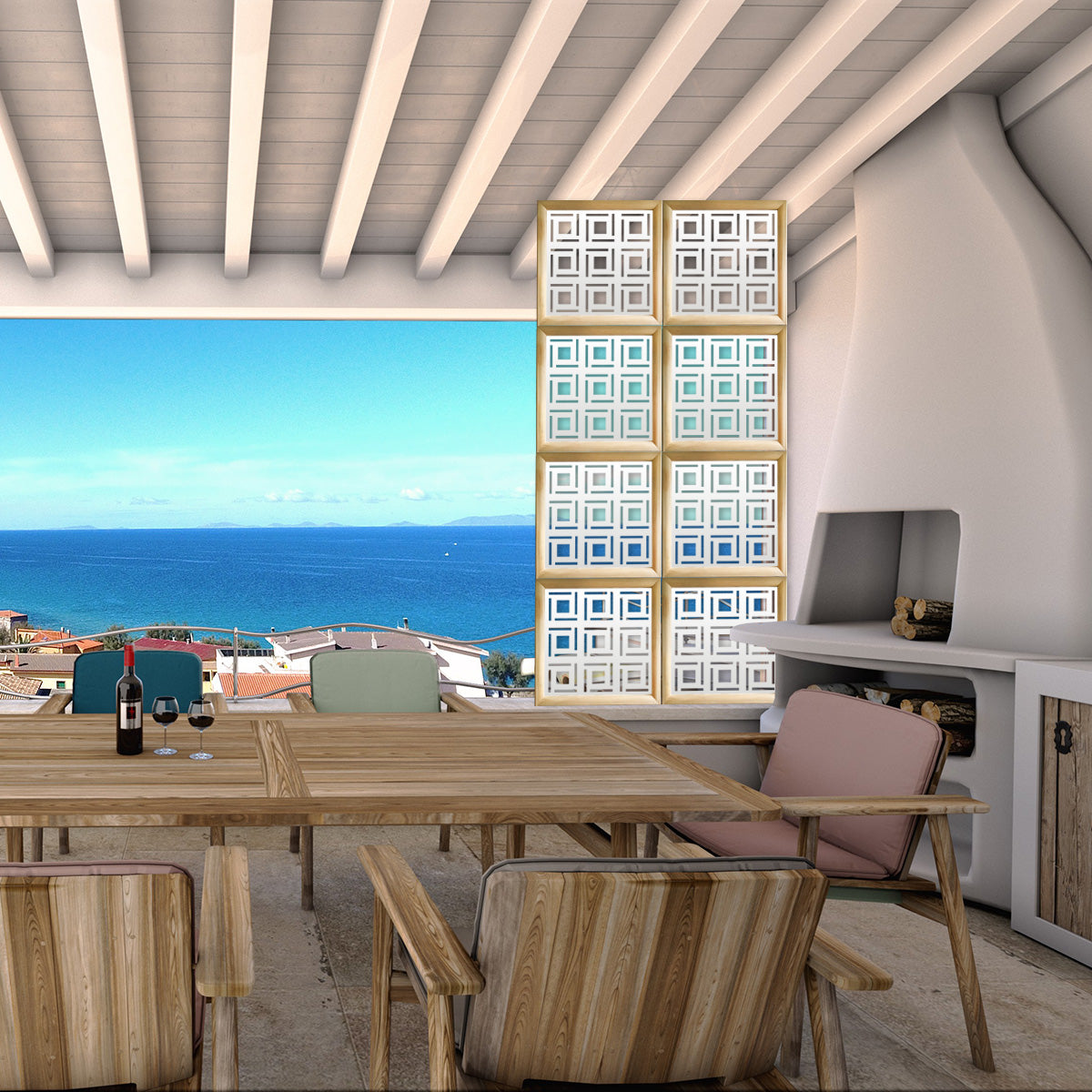 4SIDES - Moduli Decorativi in Legno e PVC - PlastiWood (14551969)