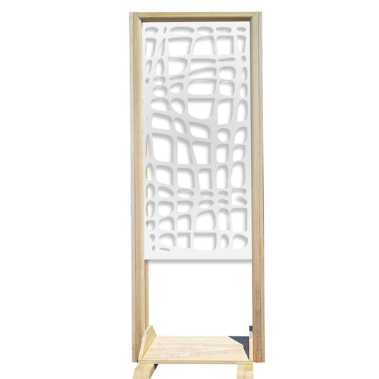 ABSTRACT - Separè - Paravento modulabile - 70x190cm - in Legno e PVC - PlastiWood (14552038)