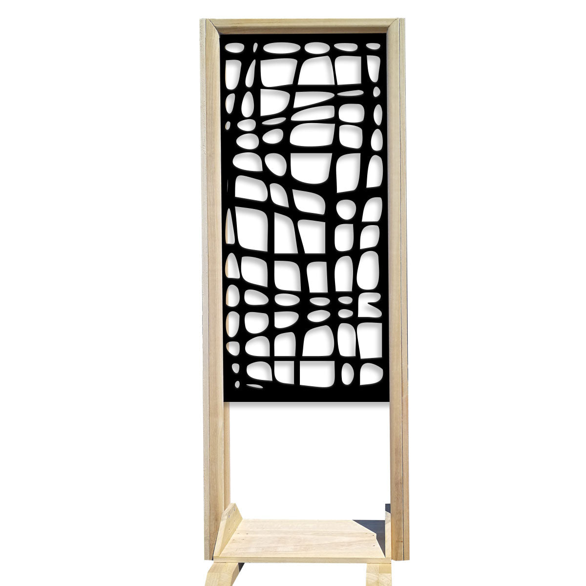 ABSTRACT - Separè - Paravento modulabile - 70x190cm - in Legno e PVC - PlastiWood (14552039)