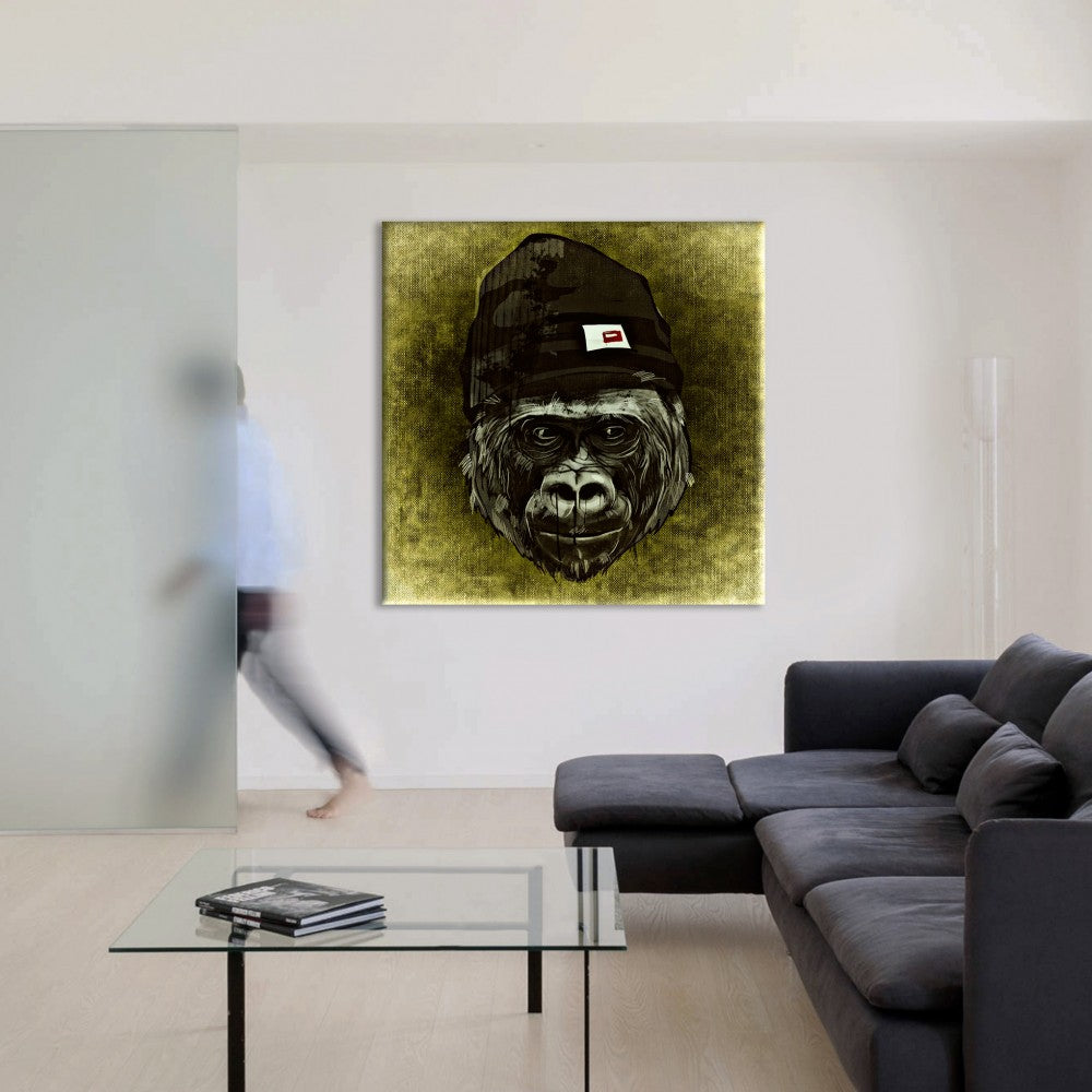 ABSTRACT 1102 - Quadro Canvas su telaio in legno - PlastiWood (14552052)