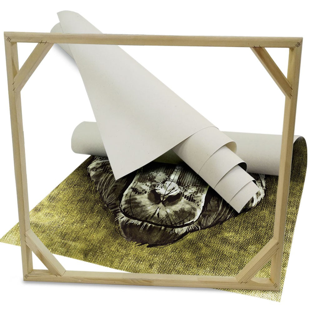 ABSTRACT 1103 - Quadro Canvas su telaio in legno - PlastiWood (14552058)