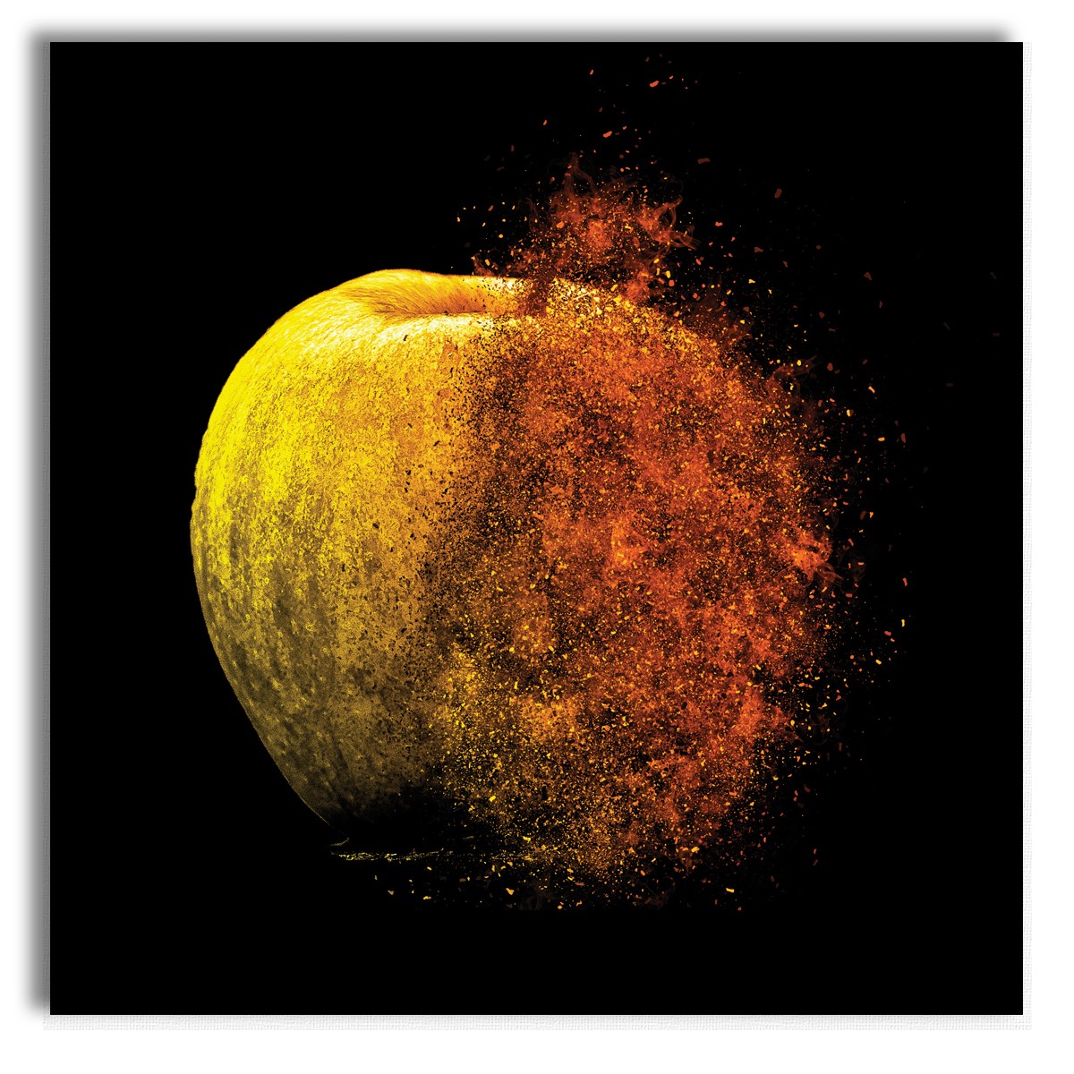 ABSTRACT 1104 - Quadro Canvas su telaio in legno - PlastiWood (14552059)