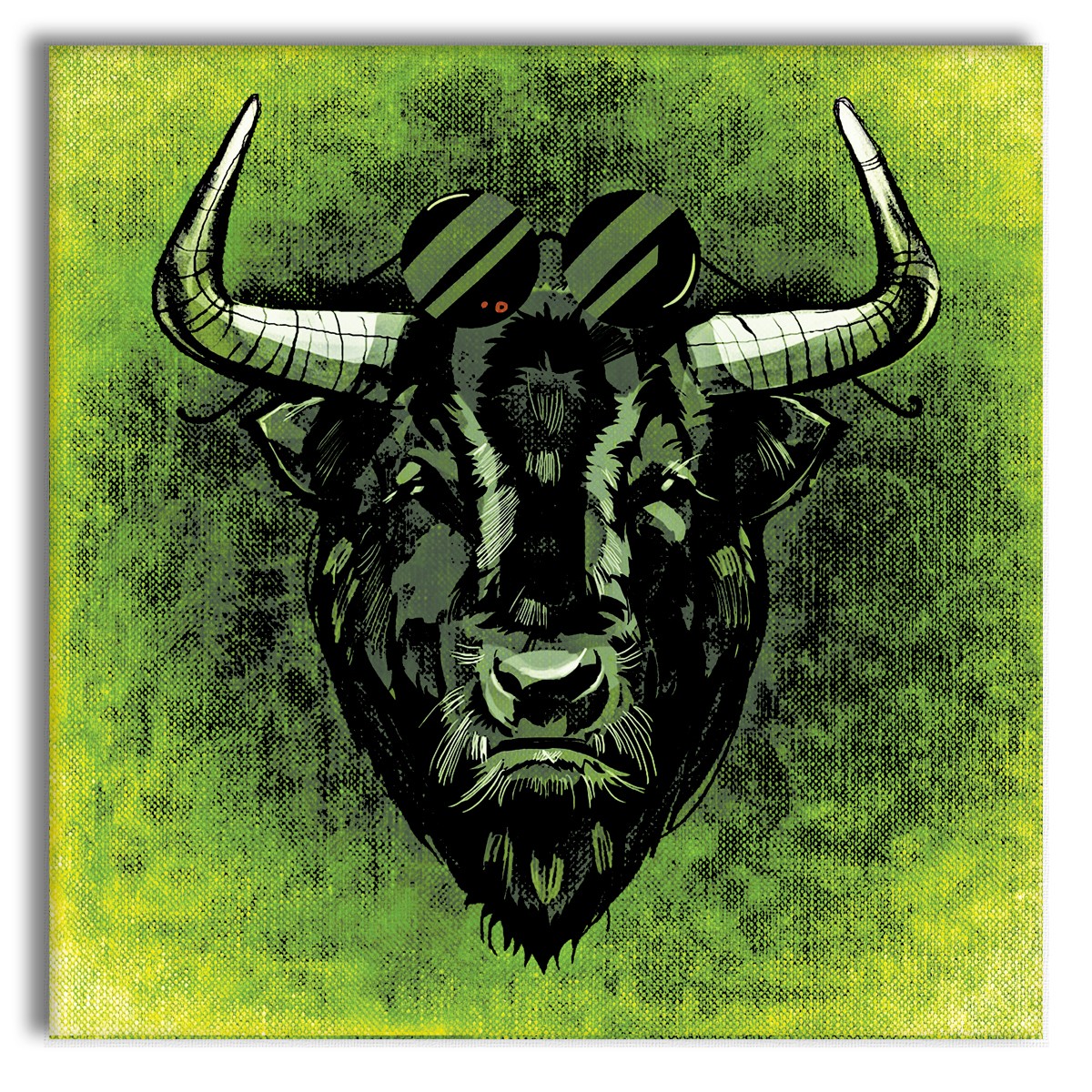 ABSTRACT 1105 - Quadro Canvas su telaio in legno - PlastiWood (14552064)