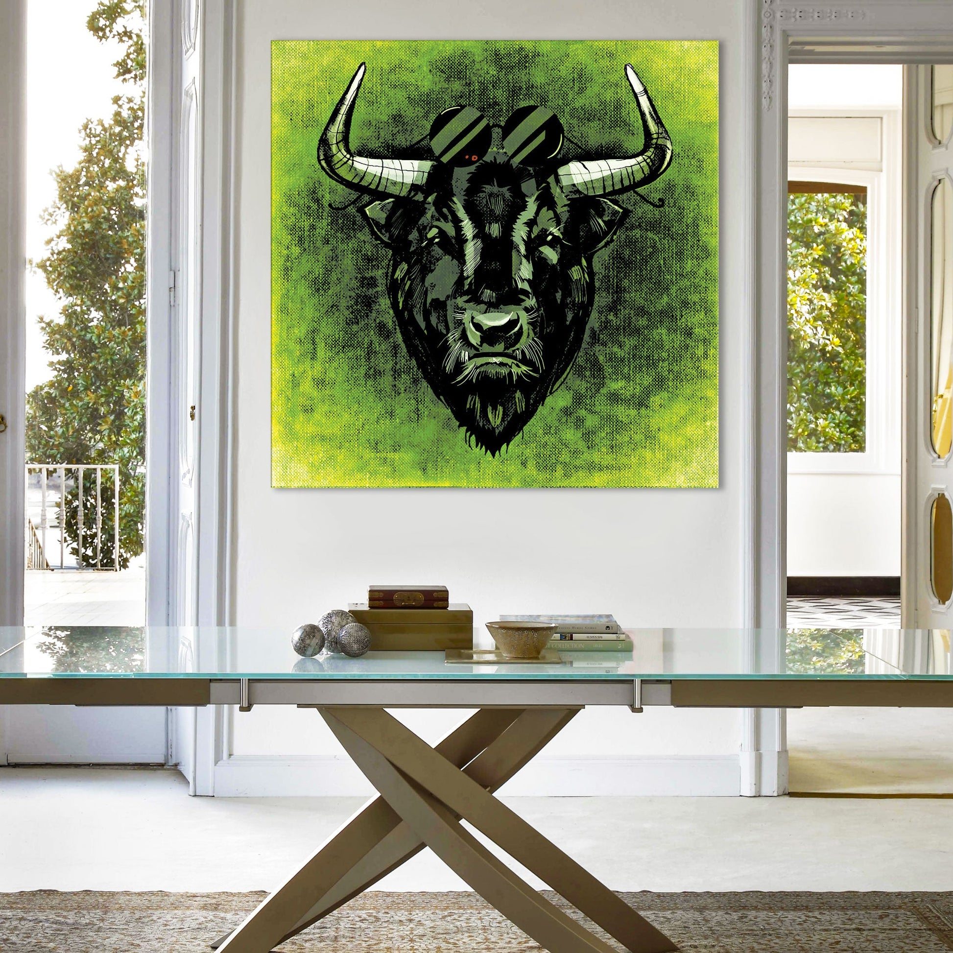 ABSTRACT 1105 - Quadro Canvas su telaio in legno - PlastiWood (14552066)