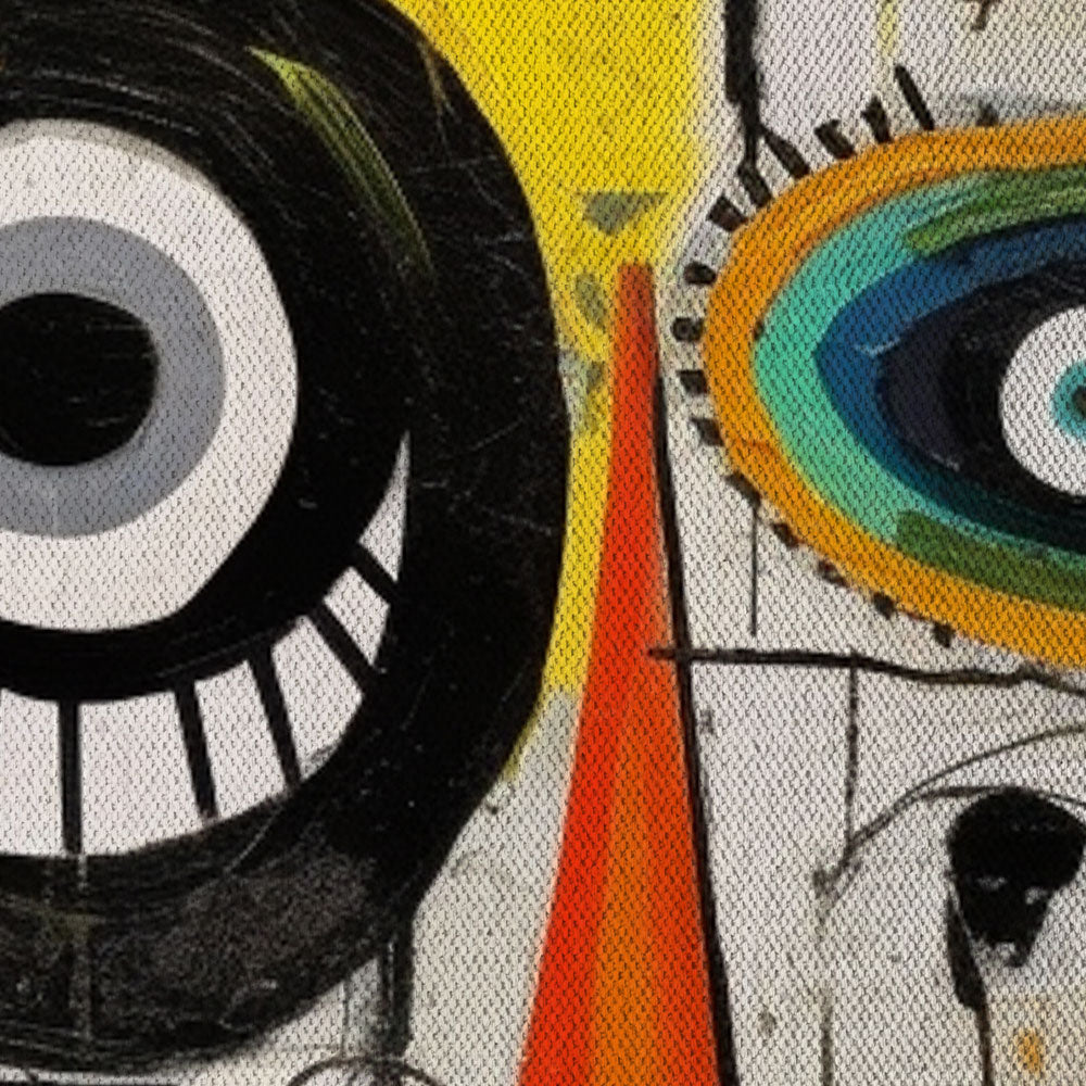 Aku Aku -  Quadro Canvas Contemporaneo su telaio in legno - PlastiWood (14552164)