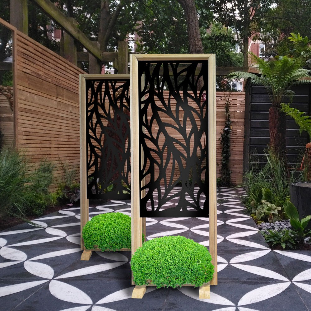 ALGA - Separè - Paravento modulabile - 70x190cm - in Legno e PVC - PlastiWood (14552240)