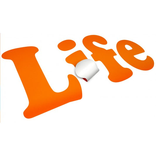 ARANCIO - Pellicola polimerica adesiva da 122cm di base - PlastiWood (14552468)