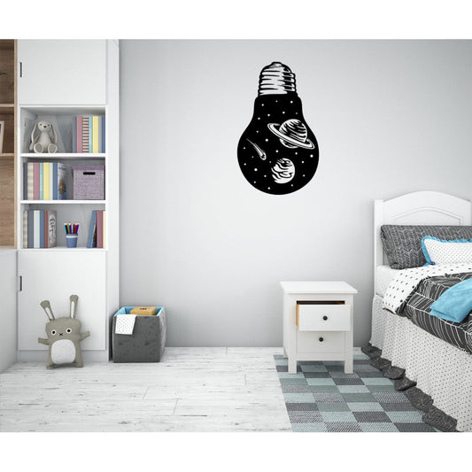 ASTROLAMP - Adesivo murale wall sticker in vinile 55x90 cm - PlastiWood (14552496)