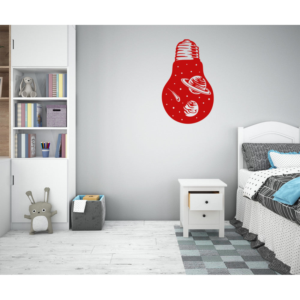 ASTROLAMP - Adesivo murale wall sticker in vinile 55x90 cm - PlastiWood (14552497)
