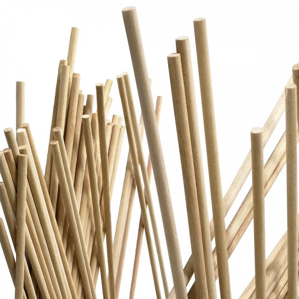 BASTONCINO TONDO - 50pz Per Bricolage - Modellismo - Ultraleggero - Diametro 5mm X 30cm - PlastiWood (14552714)