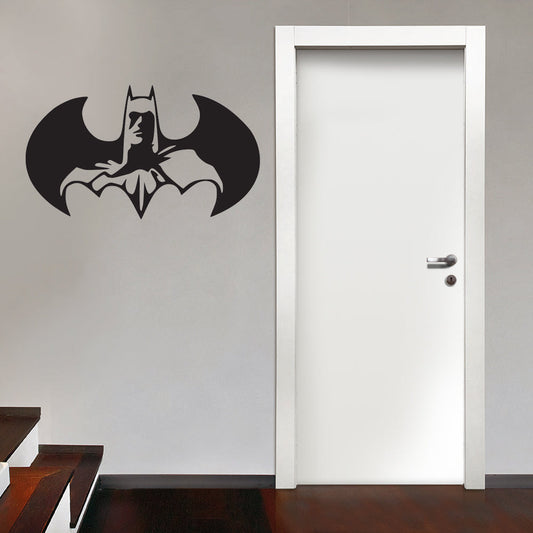 BATMAN - Adesivo murale wall sticker in vinile 55x95 cm - PlastiWood (14552723)