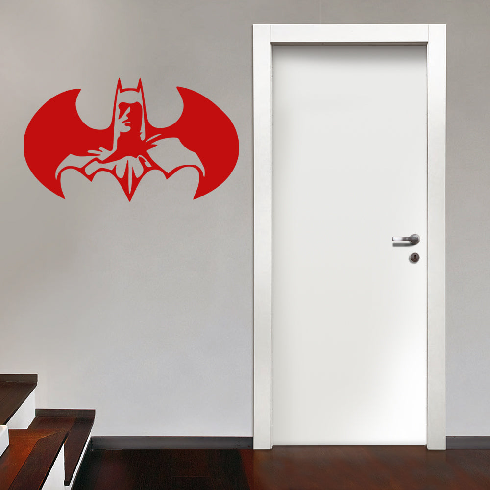 BATMAN - Adesivo murale wall sticker in vinile 55x95 cm - PlastiWood (14552724)