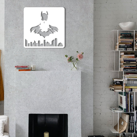 Batman - Quadro moderno in pvc solido 48 x 48cm - PlastiWood (14552728)