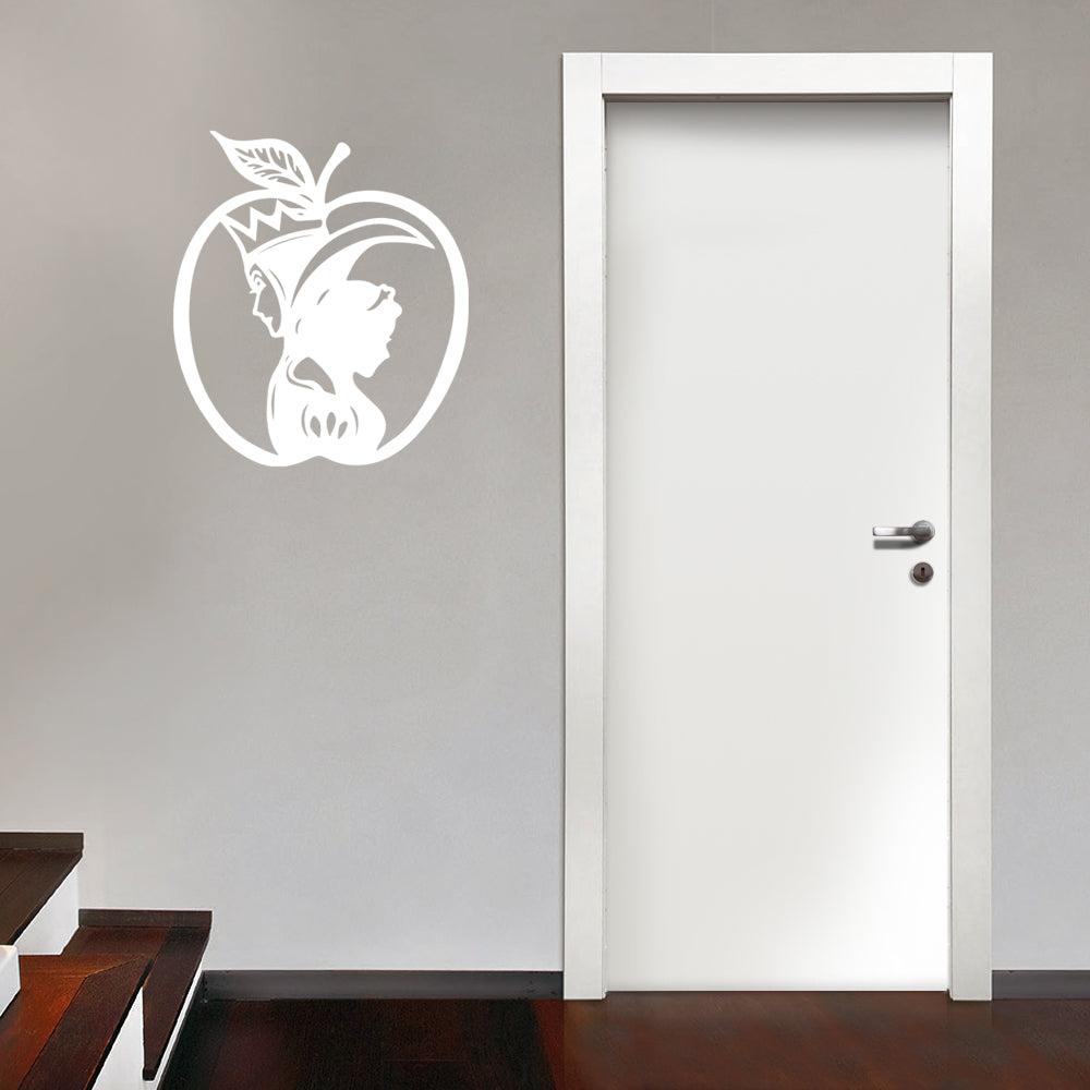 BIANCANEVE - Adesivo murale wall sticker in vinile 55x65 cm - PlastiWood (14552787)