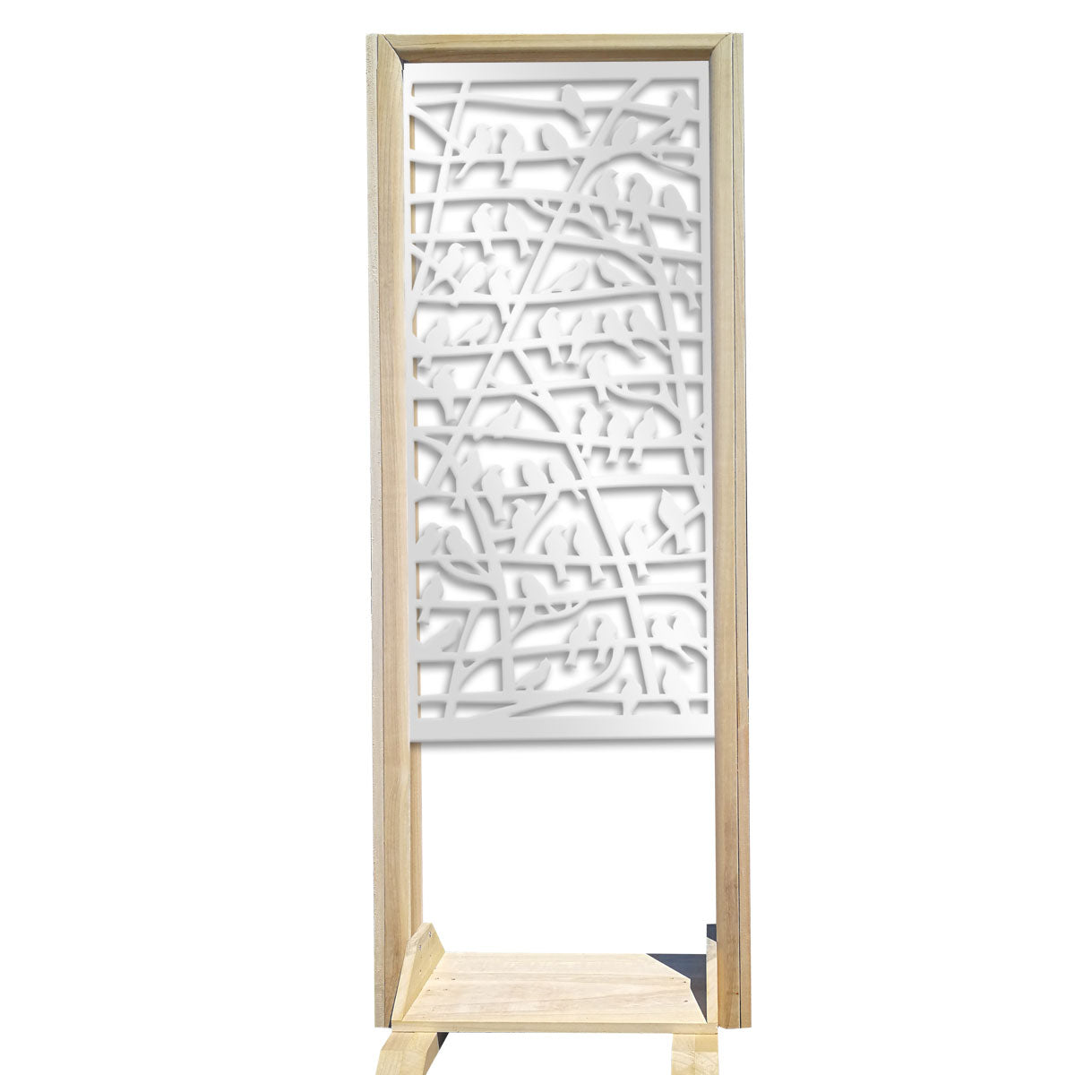 BIRDS - Separè - Paravento modulabile - 70x190cm - in Legno e PVC - PlastiWood (14552829)