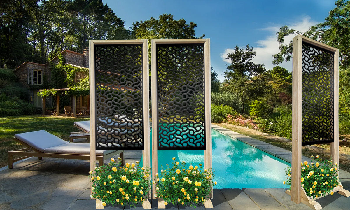 BODIES - Separè - Paravento modulabile - 70x190cm - in Legno e PVC - PlastiWood (14552985)