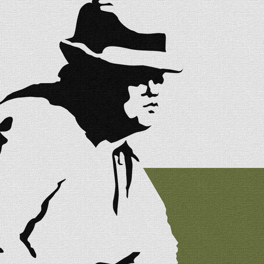 BOMB MIDDLE ENGLAND - BANKSY -Stampa su Tela montata su telaio in legno - PlastiWood (14553038)