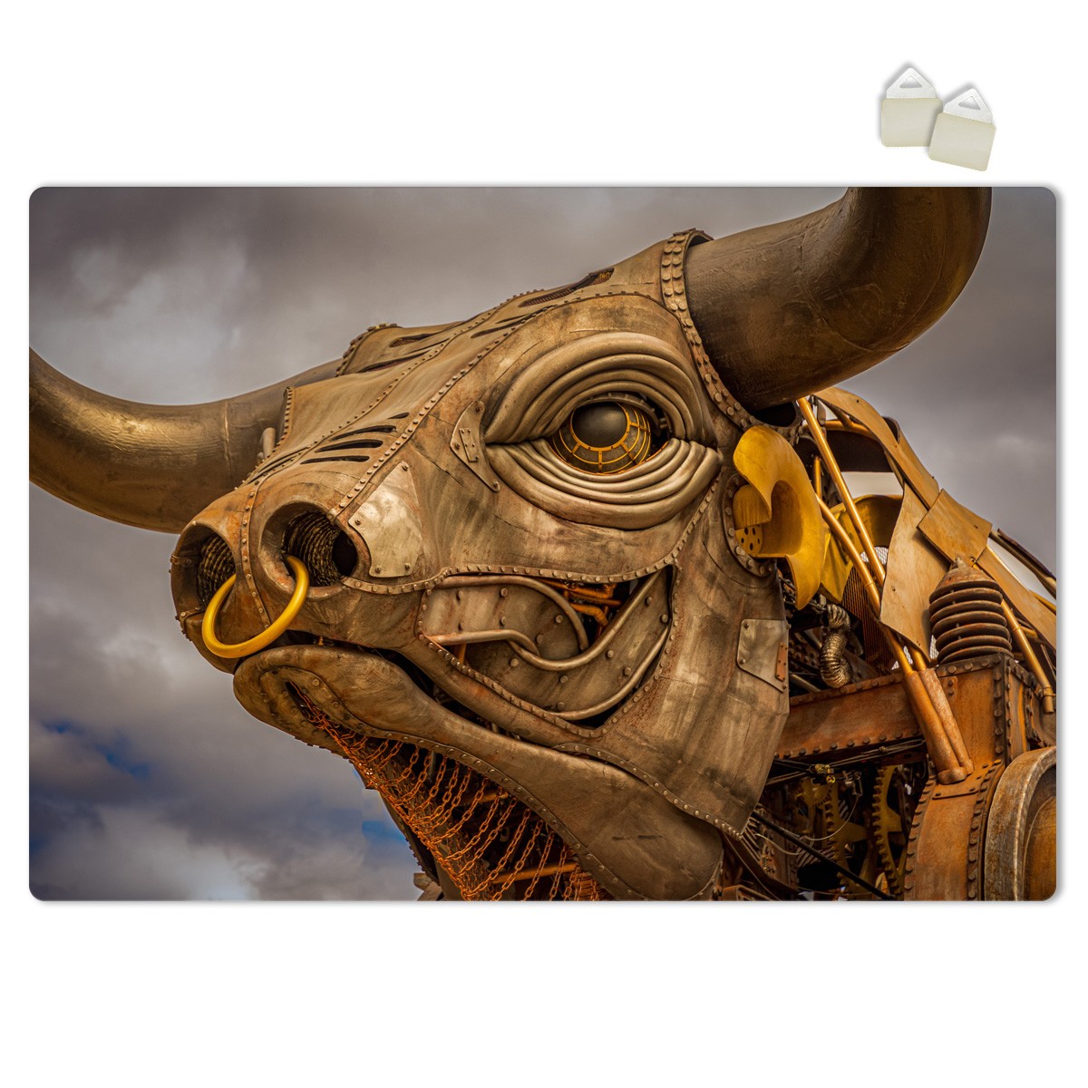 BULL ROBOT - POSTER in PVC da 3mm - PlastiWood (14553085)