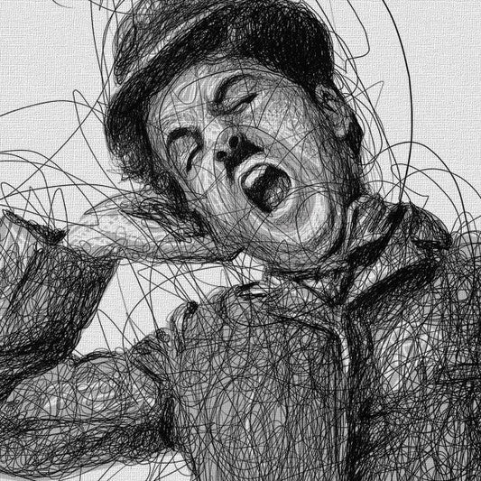 Tela d'arredo SCARFACE - Quadro Canvas su telaio in legno - PlastiWood