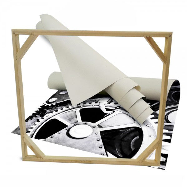 Charlie Chaplin TEMPI MODERNI - Quadro stampa su tela montata su telaio in legno - PlastiWood (14553366)