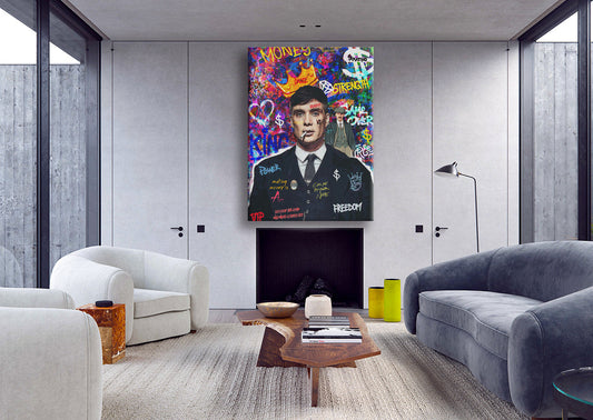 Cilian -  Quadro Canvas Contemporaneo su telaio in legno - PlastiWood (14553395)